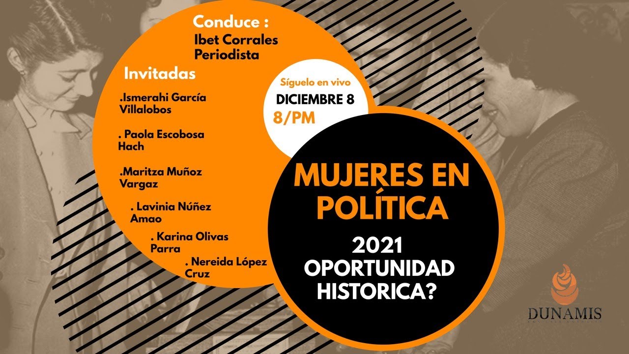 MUJERES EN POLITICA, ¿2021, OPORTUNIDAD HISTORICA?