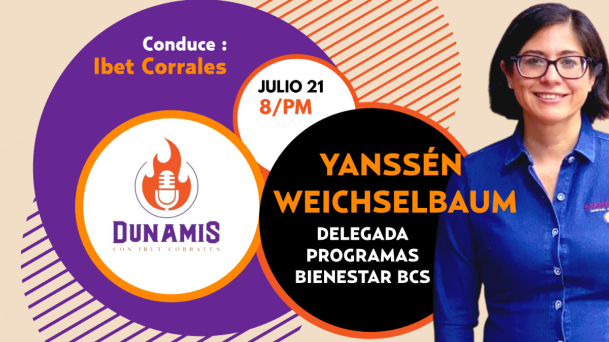 DUNAMIS: La Periodista Ibet Corrales entrevista a Yanssén Weichselbaum , Delegada de Programas Bienestar BCS