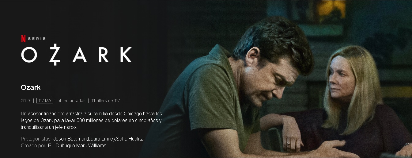 SIN SALIR DE CASA; OZARK , UNA SERIE QUE TE ATRAPA | Recomendaciones