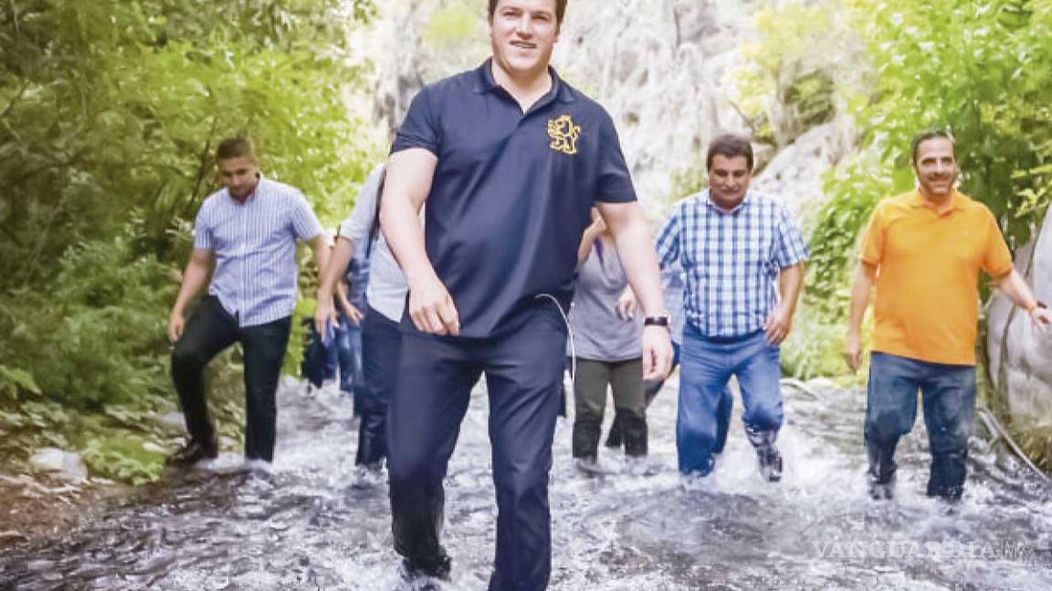 Samuel García anuncia que encontró Oro, digo… Agua para Nuevo León: «Acabo de encontrar una mina de oro».