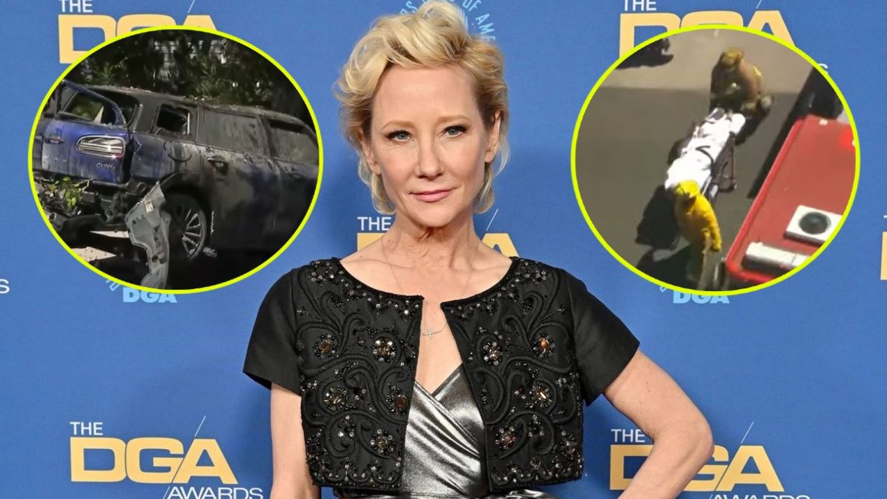VÍDEO: La actriz Anne Heche, en estado crítico tras grave accidente automovilístico