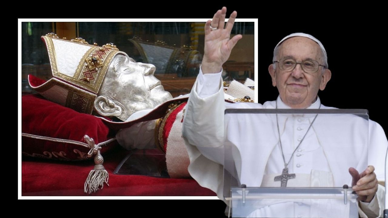 El Papa Francisco abre la Puerta Santa de Celestino V por primera vez en la historia