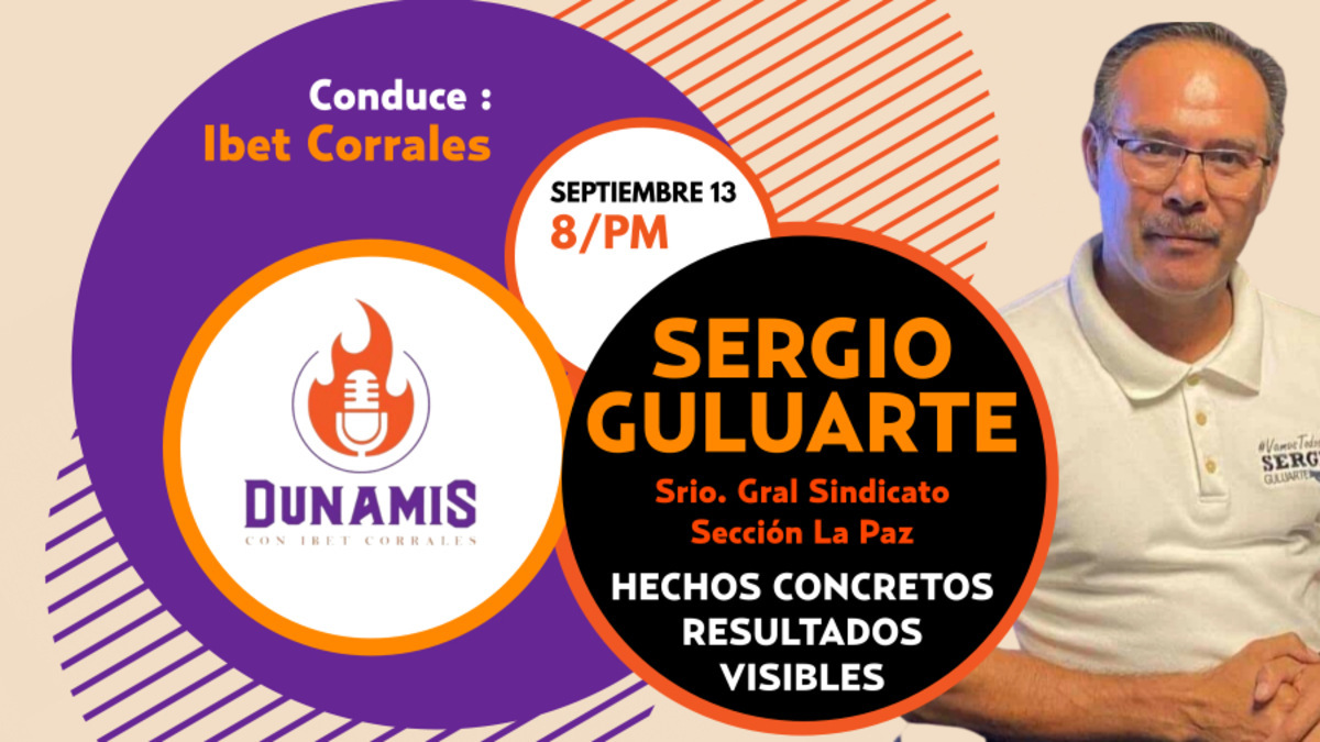 DUNAMIS: La Periodista Ibet Corrales entrevista SERGIO GULUARTE , Secretario Gral. Sindicato Sección La Paz