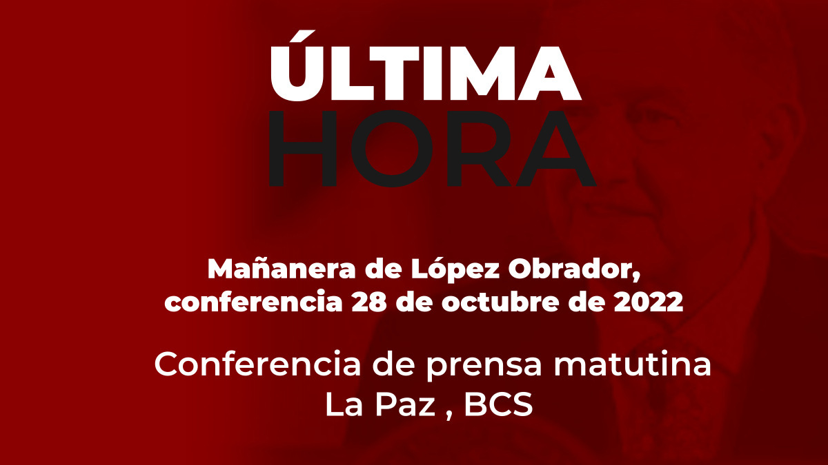 La Mañanera de López Obrador, conferencia