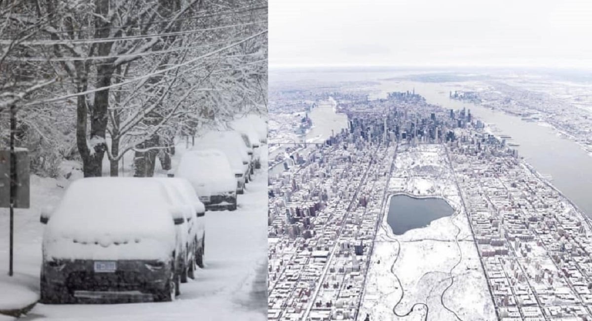 VÍDEOS | Tormenta en Estados Unidos: Mueren congelados dentro de autos en Buffalo, Nueva York
