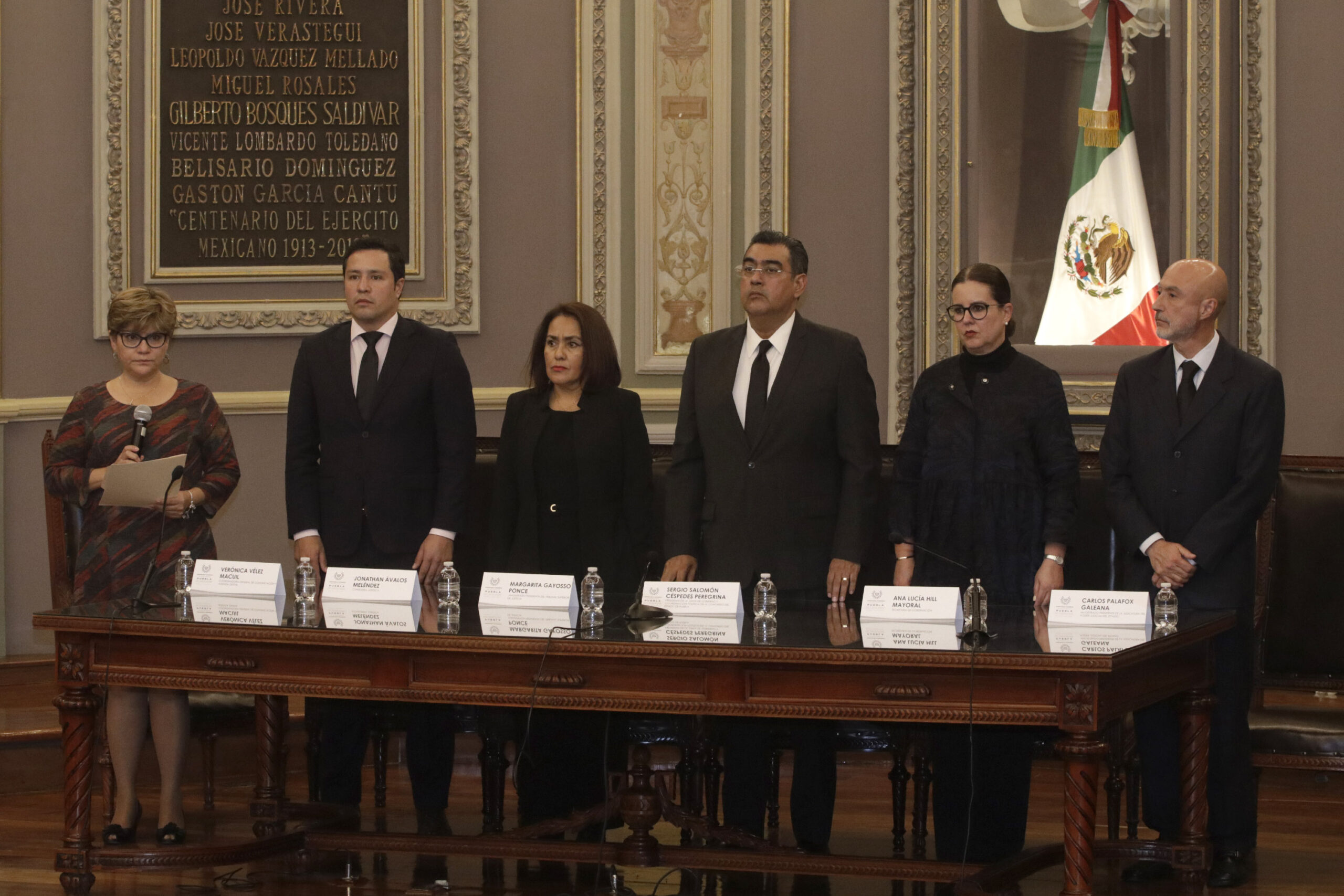 Ana Lucía Hill Asume como Gobernadora Interina de Puebla