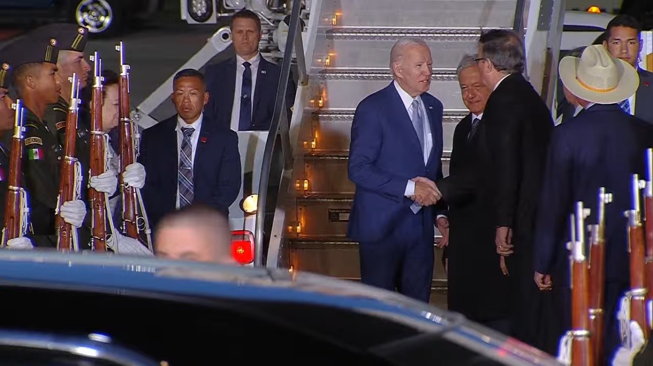 Joe Biden llega a México