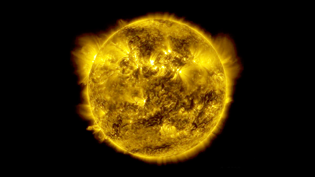 NASA comparte un relajante video con la actividad del Sol de los últimos cuatro meses