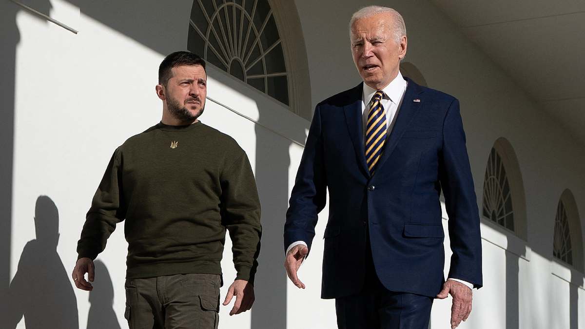 Presidente de EU, Joe Biden, visita de sorpresa Ucrania