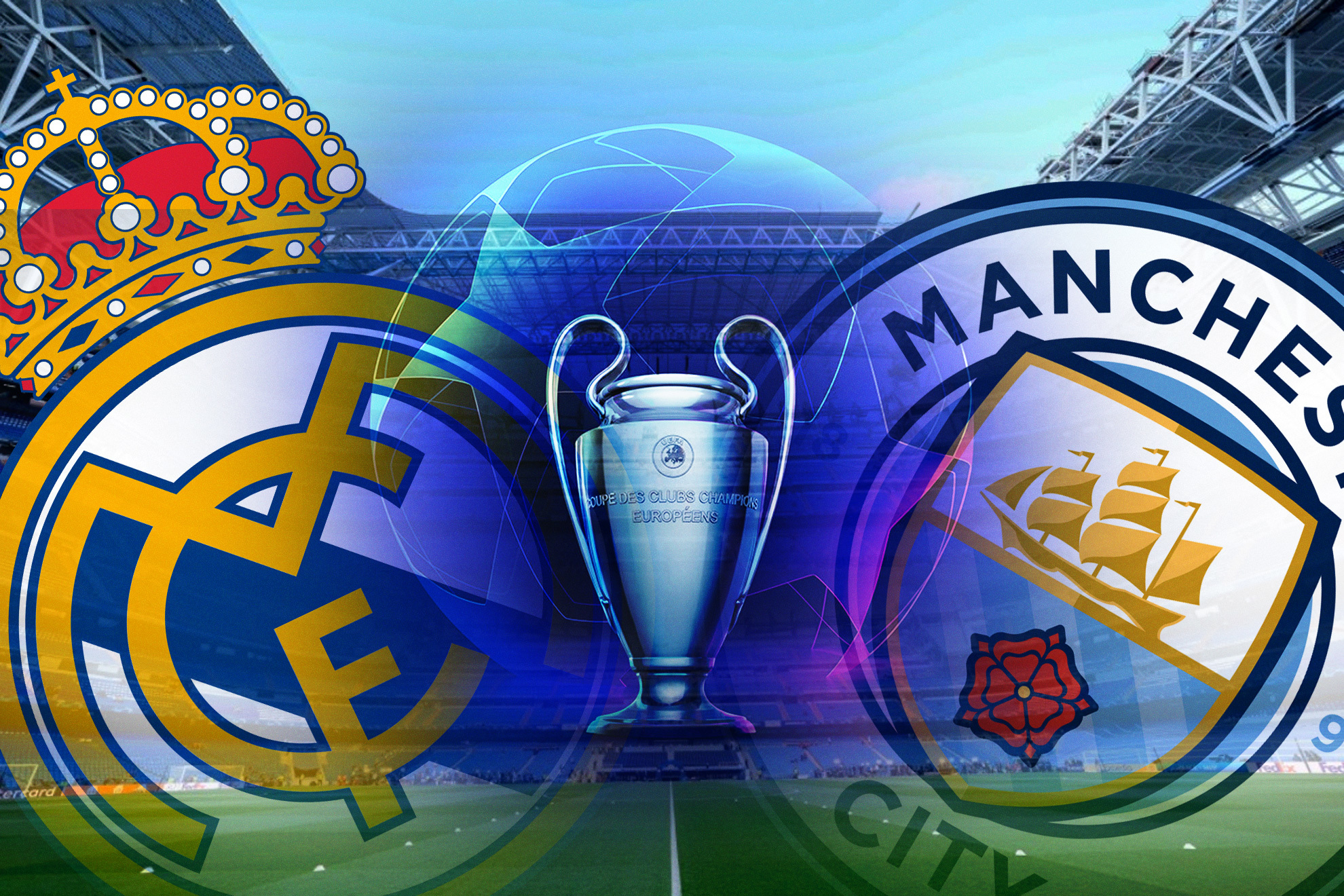 Real Madrid vs Manchester City; Donde y a que hora verlo?