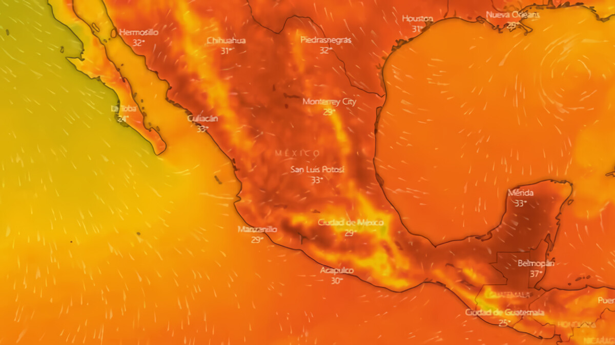 Ola de Calor en México: Se esperan Hasta 45 Grados en 12 Estados