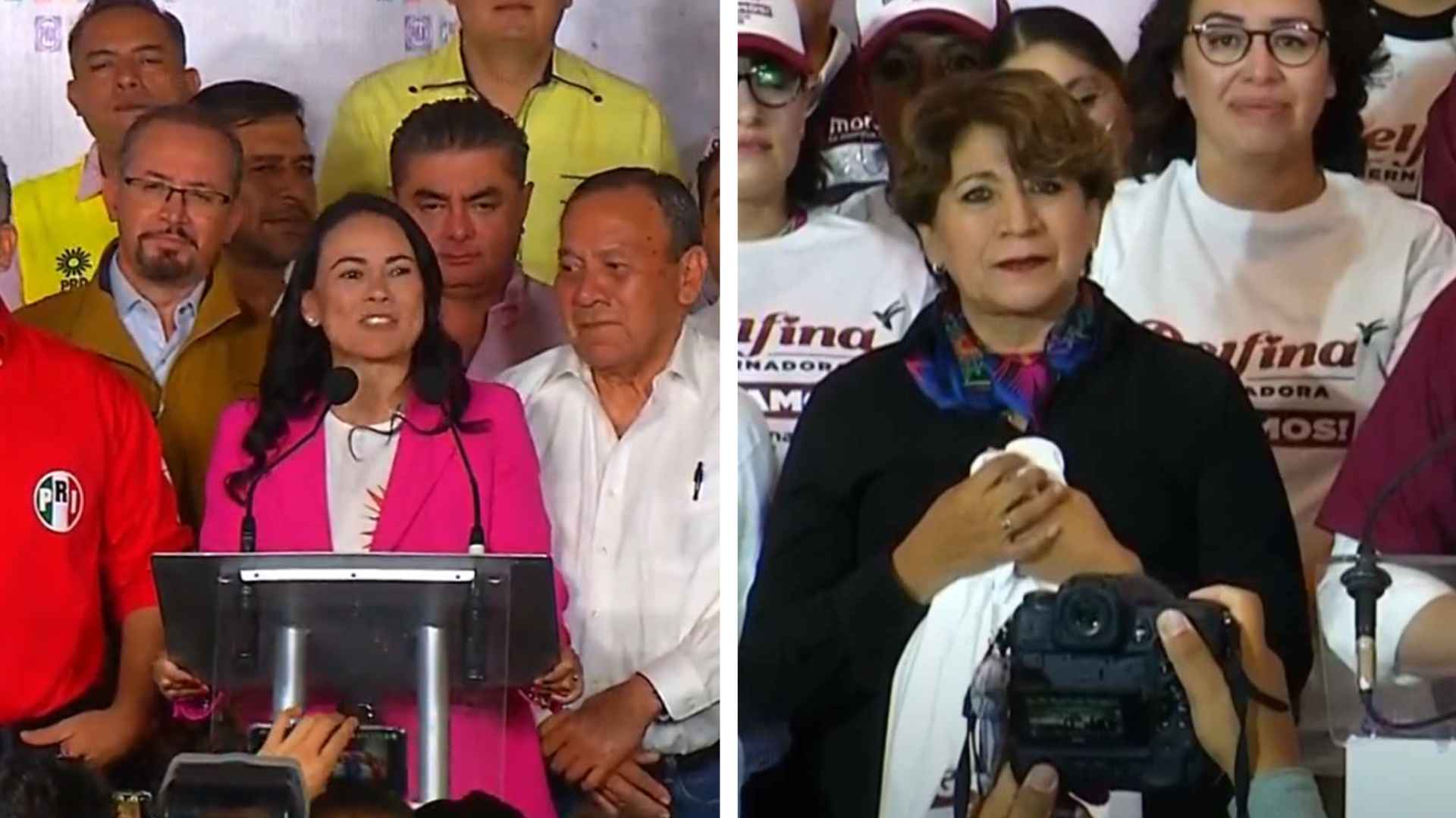 Candidatas del Edomex Se Declaran Ganadoras al Cierre de Casillas