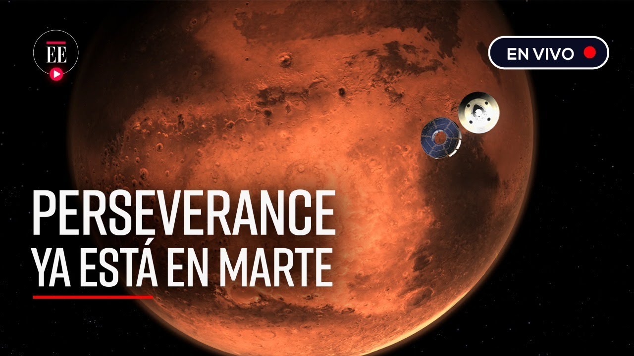 La primera transmisión en directo desde Marte a la Tierra | EN VIVO