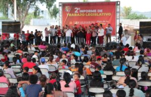 Rinde segundo informe Diputado Luis Armando Díaz