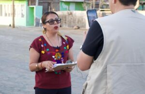 Celebra diputada Teresita Valentín obras en Guerrero Negro
