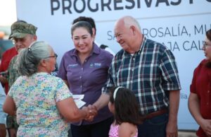 Entrega Gobernador VCC, 22 viviendas progresivas a familias de Santa Rosalía