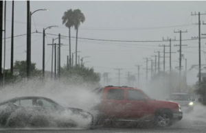 Hilary, primera tormenta tropical en Los Ángeles en 84 años, azota el sur de California