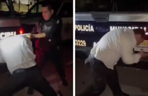 Sujeto es detenido en Sinaloa y se golpea solo para denunciar abuso de autoridad