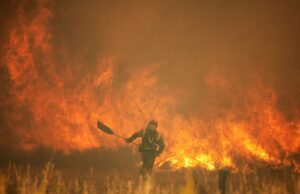 EN VIVO: Incendio en isla de España