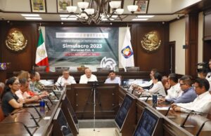 Participa BCS en Segundo Simulacro Nacional con huracán categoría 4