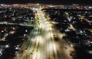Restablece Servicios Públicos el alumbrado en el Canalecón de La Paz