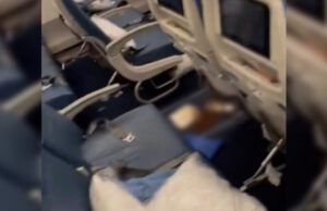Revelan vídeo de avión que tuvo que regresar por “riesgo biológico” a causa de diarrea
