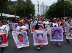 La tarde de este martes se prevé marcha por los 43 normalistas de Ayotzinapa en CDMX