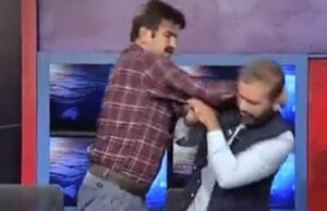 Políticos de Pakistán se agreden a golpes durante programa en vivo