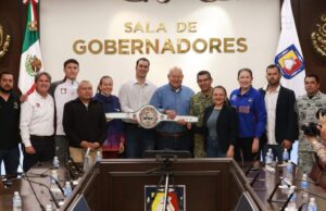 Baja California Sur se suma a la Clase Nacional de Boxeo; VMCC firma cinturón de la Paz