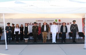 Celebra el Gobierno de BCS el Día de la Bandera Nacional: VMCC