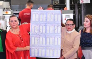 INE arranca impresión de millones de boletas para elecciones del Poder Judicial