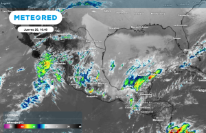Frente frío 28 y la masa de aire que lo impulsa, seguirán generando lluvias muy fuertes y vientos de hasta 100 km/h