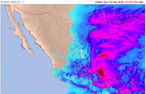 Se vigila nuevo frente frío 28 con aire ártico que ocasionarán lluvias muy benéficas y descenso de temperatura en México