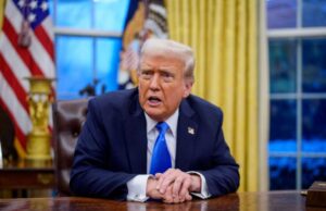 Trump prevé que nuevo arancel para autos ronde el 25%; afirma que México “está en gran parte controlado por cárteles”