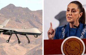 Sheinbaum justifica vuelos de drones de EE. UU. en México: “no hay nada ilegal”, asegura