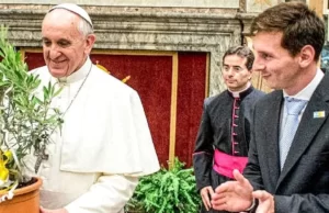 Messi se despide del Papa Francisco; este mensaje le dedicó