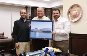 Gobernador Víctor Castro Cosío anuncia nuevo transbordador en la ruta La Paz-Mazatlán
