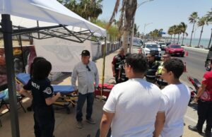 Instalados puntos de auxilio en BCS, para atender a vacacionistas durante Semana Santa