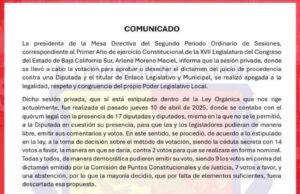 ESCAPARATE POLÍTICO/Congreso estatal decide por mayoría no retirar fuero a Ariel Castro y a diputada Alondra Torres.