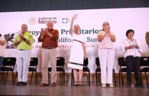 Anuncia la presidenta Sheinbaum fuerte respaldo a BCS