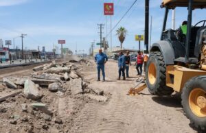Supervisa Víctor Castro obras de mejoramiento vial en La Paz; se invierten más de 91 mdp