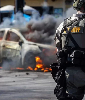 Crece fuerza pública en Los Ángeles: Trump ordena enviar 2 mil elementos más de la Guardia Nacional