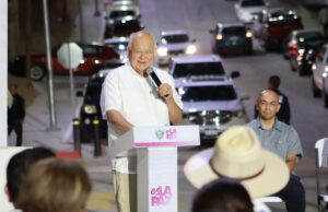 Entrega Gobernador una obra más de pavimentación en La Paz