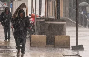 El monzón se intensifica y pronostican lluvias con descargas eléctricas