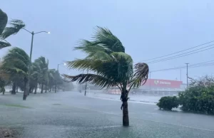 Martes de lluvias intensas en el sur de México y calor extremo en el norte