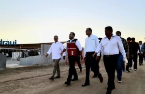 Apertura Christian Agúndez nueva ruta alterna para desahogar tráfico por obras en glorieta de Fonatur