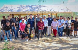 INJUVE realiza jornada de reforestación en la colonia La Ballena II etapa