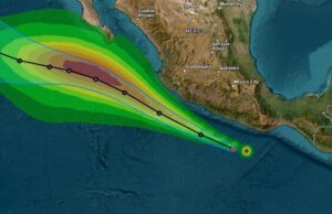 Se forma tormenta Ivo, con lluvias intensas en Guerrero y Oaxaca