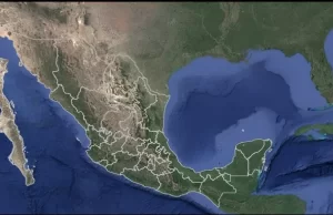 Así se verá México cuando Baja California se desprenda del resto del país, según la IA