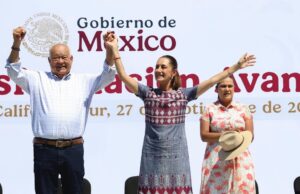 Claudia Sheinbaum rinde su primer Informe de Gobierno ante el pueblo sudcaliforniano